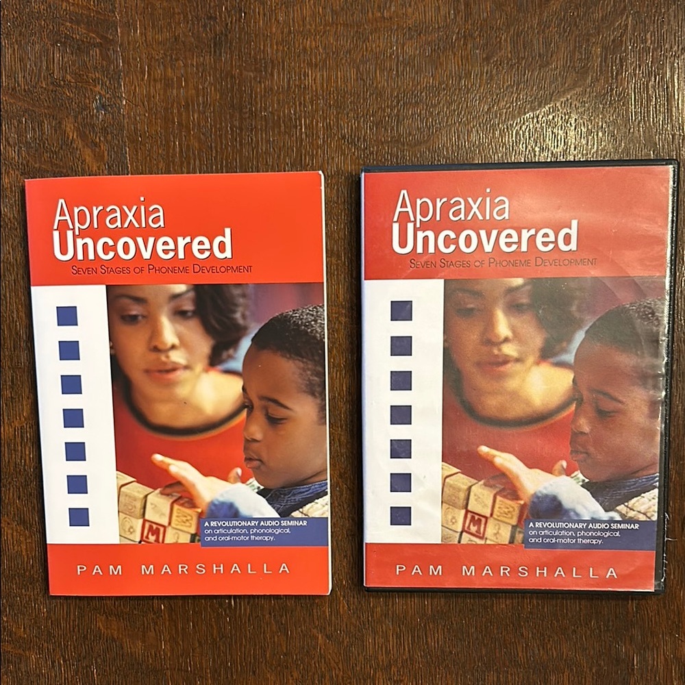 Apraxia Uncovered DVD/Book Set by Pam Marshalla